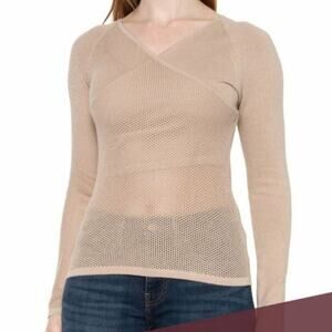 AlpnRock Colette Sweater Size S Tan NWT